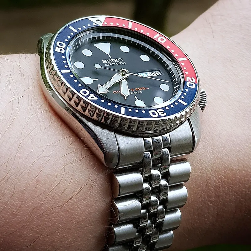 Seiko Automatic Prospex Diver's Pepsi Men's Watch- SKX009J